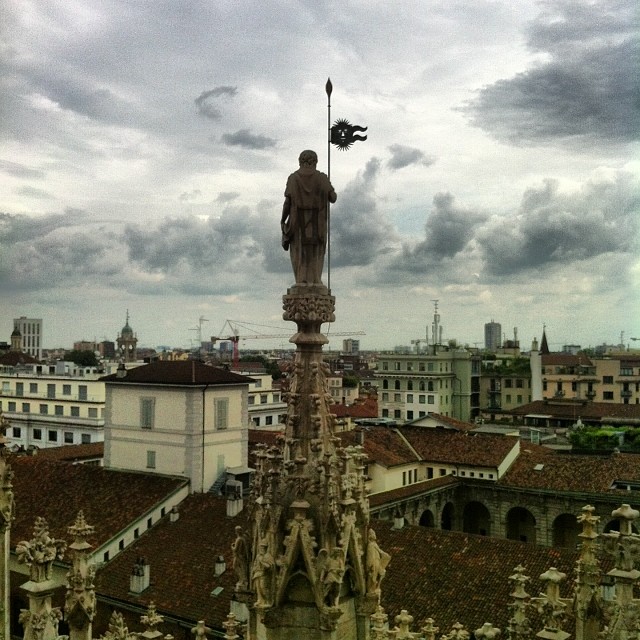 Vista dalle Terrazze del Duomo. Foto scaricata dal mio profilo instagram http://instagram.com/ale9ssandra/ 
